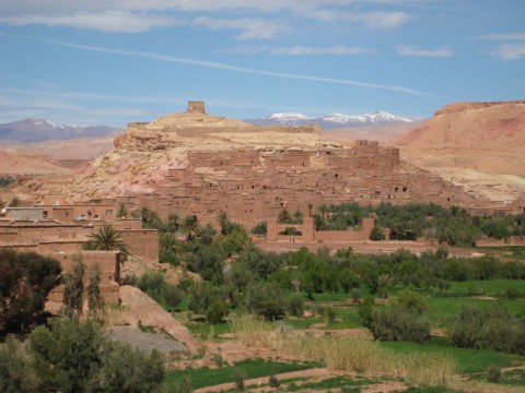 Marokko Wuestenstadt Atlasgebirge