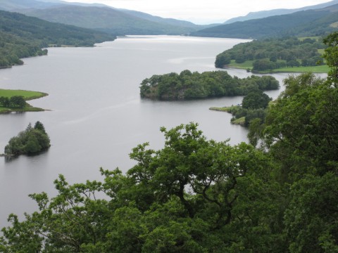 Schottland Loch Tummel