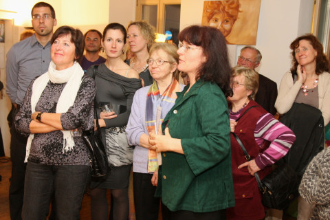 2010 Schaetze dieser Welt Gaeste bei der Fuehrung